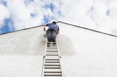 Peinture extérieure à la Ville-du-Bois — façades et ravalement